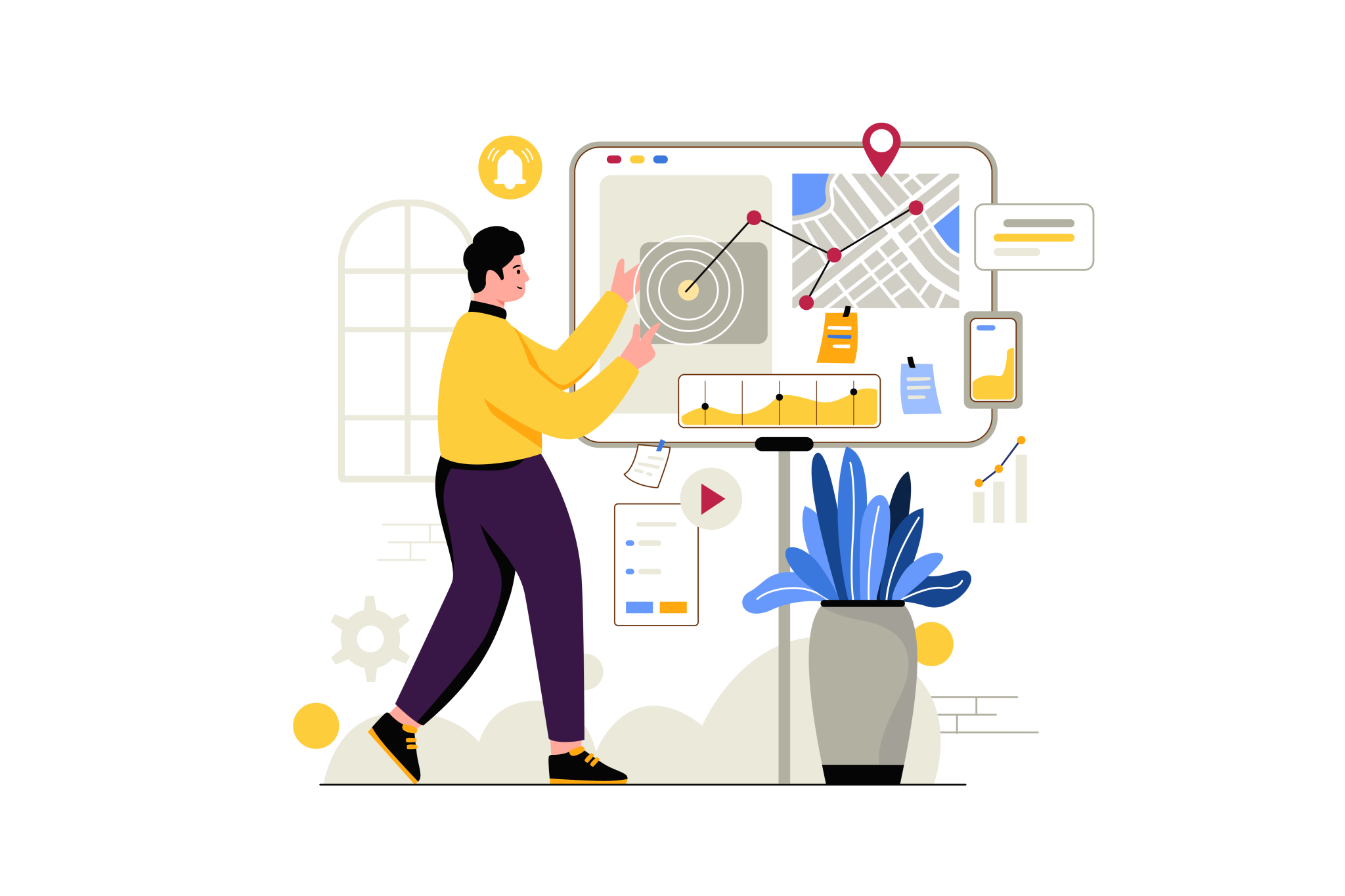 Field Employee Attendance Tracking App Workforce Management System