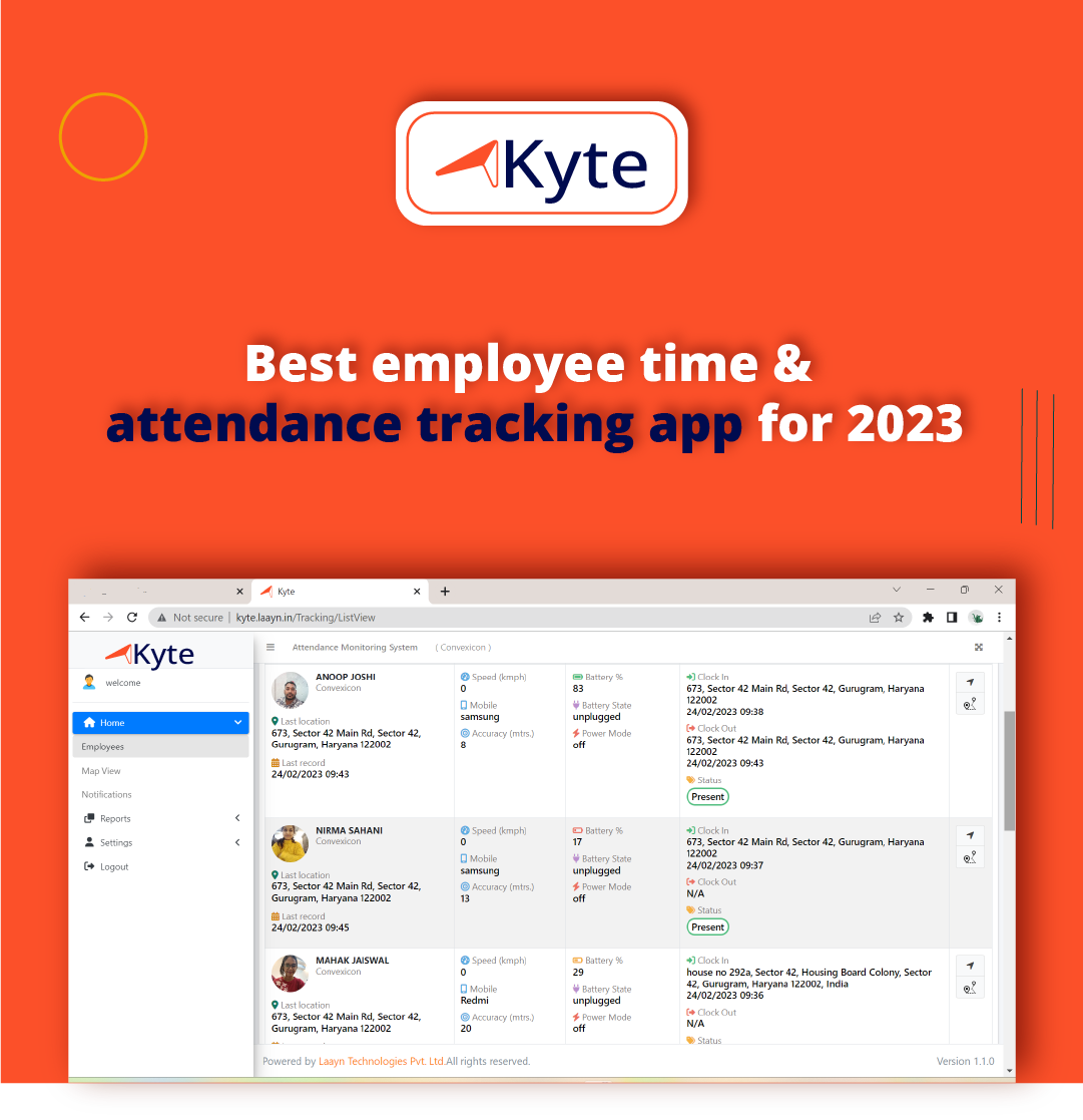Best Employee Time & Attendance Tracking App For 2023